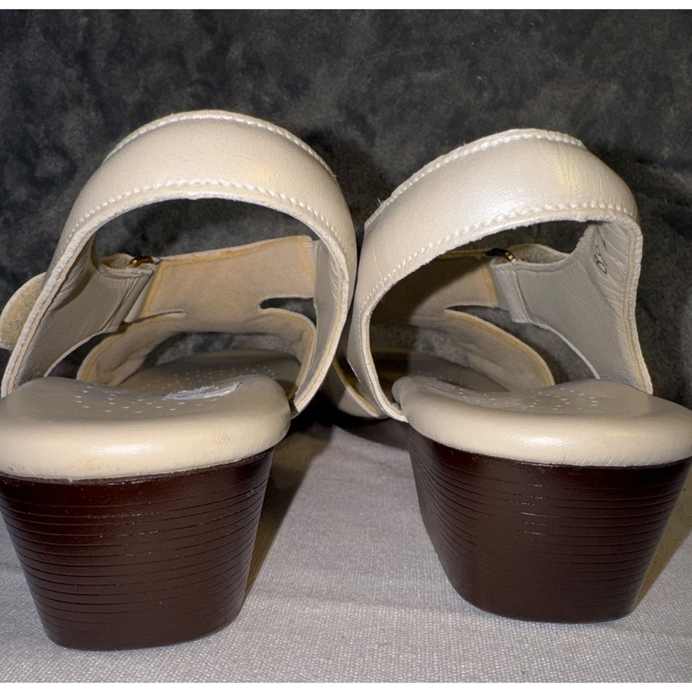SAS Tripad Comfort Shoes suntimer pearl bone Sz 7.5 sling back grandma core geek - Picture 3 of 8